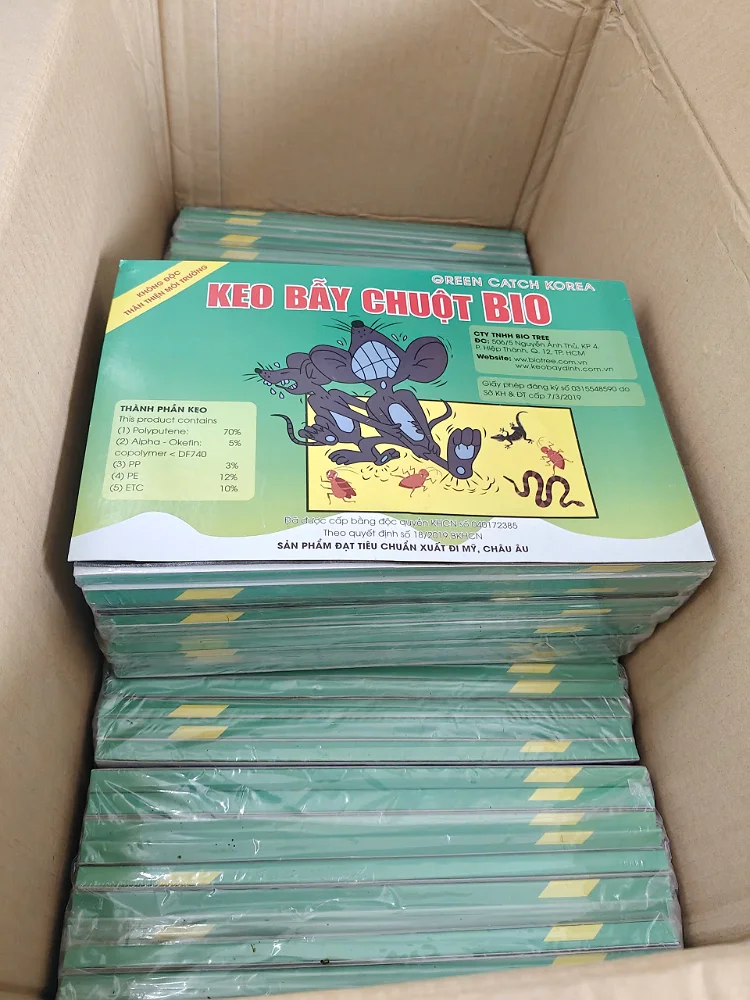 Keo bẫy chuột , keo dính chuột BIO - Ảnh 2