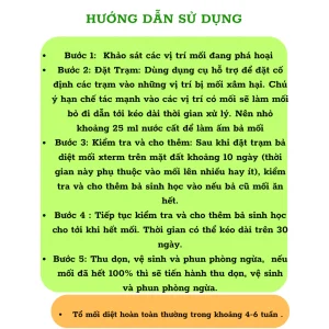 Bả bẫy mối XTERM - Ảnh 2